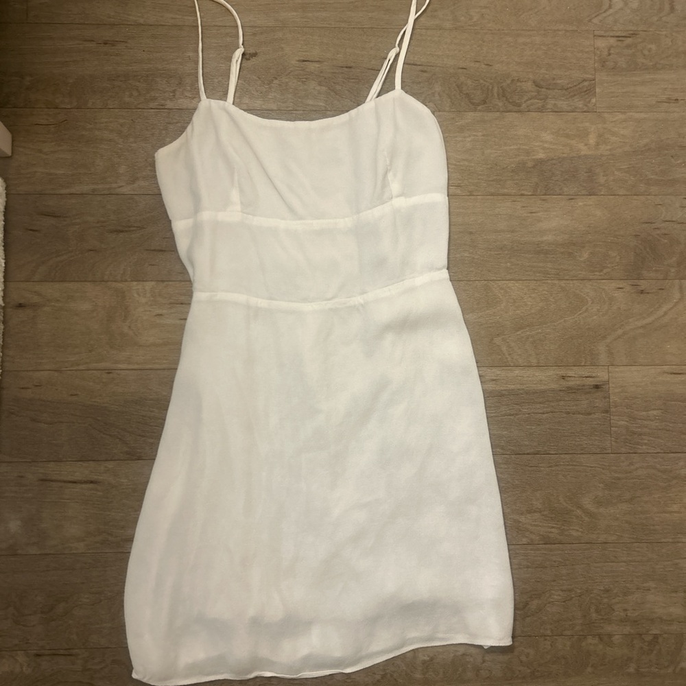Aritzia Sunday Best White Dress